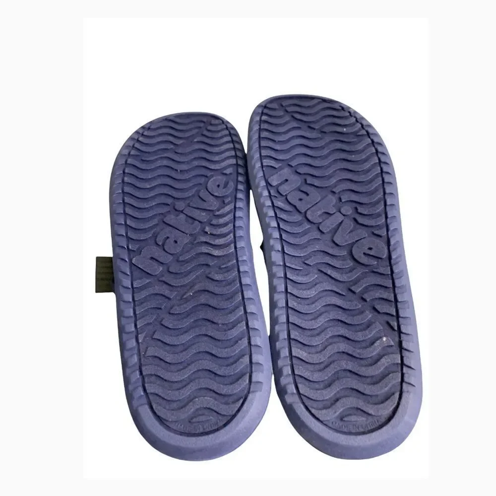 Native Zurich Seaside Stroller Blue White Sport Sandals